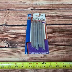Life like trains Power Loc N scale gray base straights 4 pack sealed